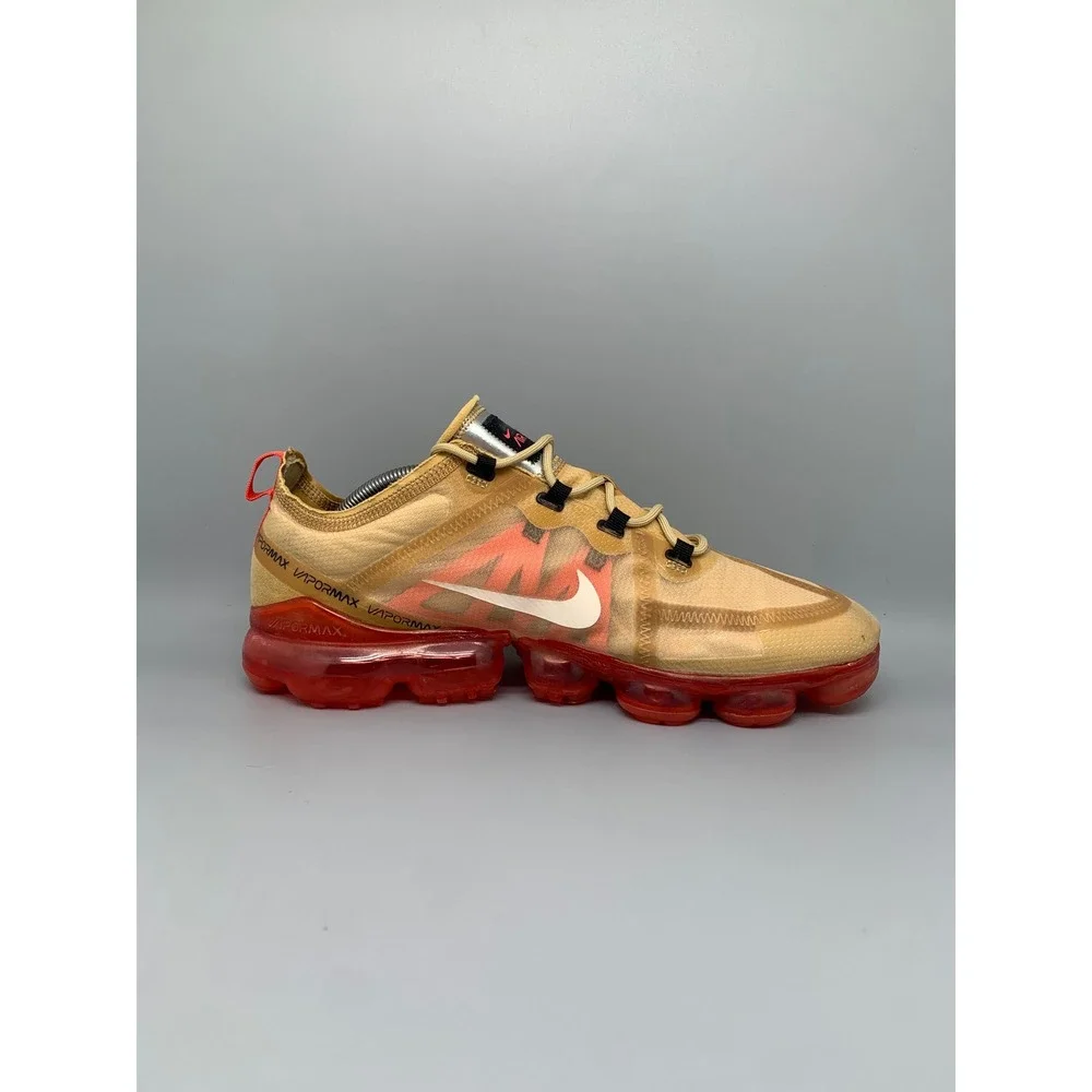 Nike Air VaporMax 2019 Club Gold Running Shoes AR6631-701‎ Men's Sz 12